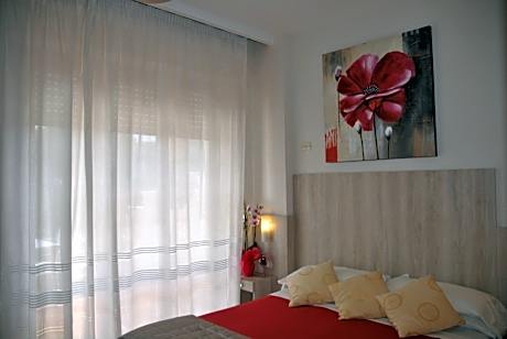 Quadruple Room with Balcony and Sea View