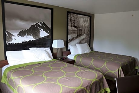 2 Queen Beds Kitchenette Non-Smoking