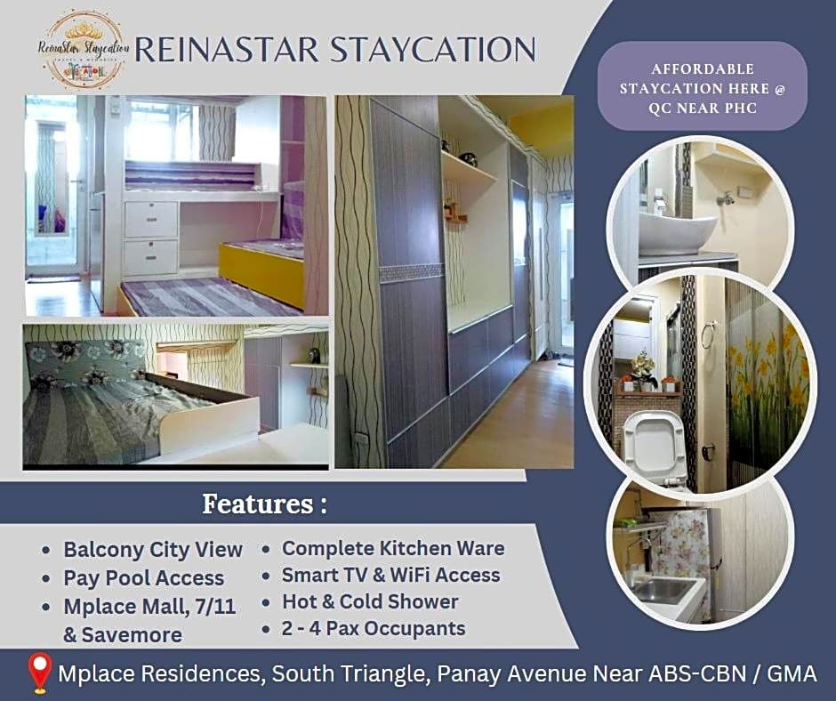 Reinastar Staycation @ Mplace Residences