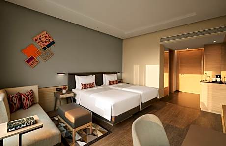 Twin Room with Pool View