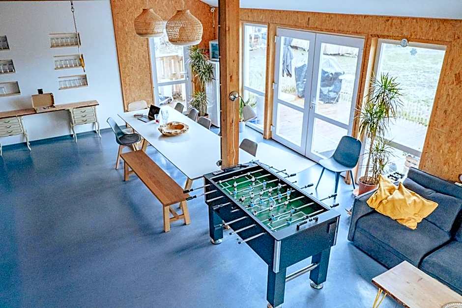 Hostel oder Ferienwohnung 1-16 Personen im BLAUEN HAUS
