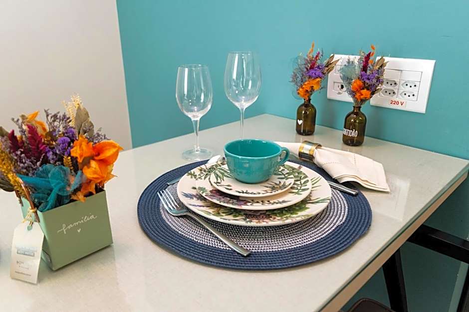 2703 Flat Beira Mar Av Boa Viagem com Cozinha