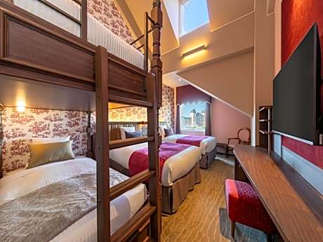 Quadruple Room with 2 Bunk Beds with Sky View - Non-Smoking