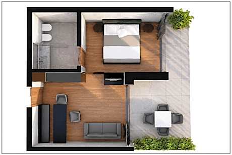 Suite with Lake View