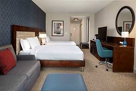 Deluxe Queen Room with Two Queen Beds and Sofa Bed