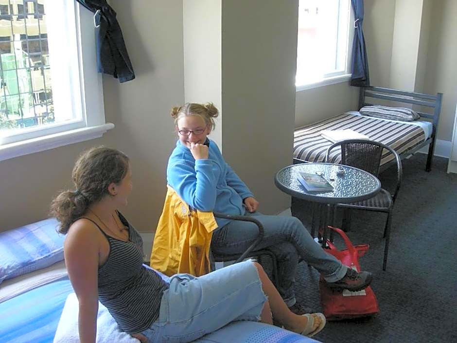 Surf 'N' Snow Backpackers Across Sky Tower