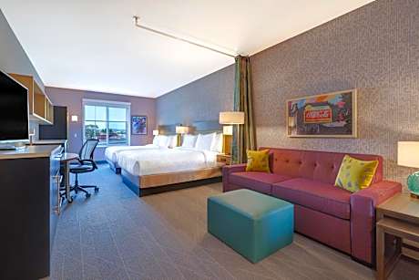 Studio Suite with Two Queen Beds - Hearing Access