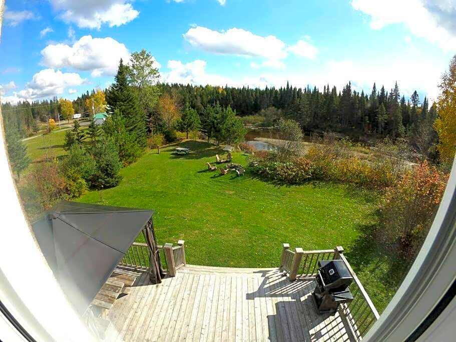 CHALET RIVIÈRE ETCHEMINS, Un endroit unique