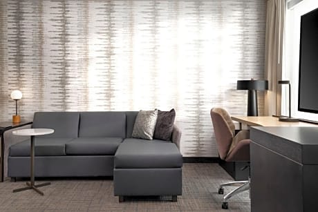 King Studio with Sofa Bed and City View - Hearing Accessible
