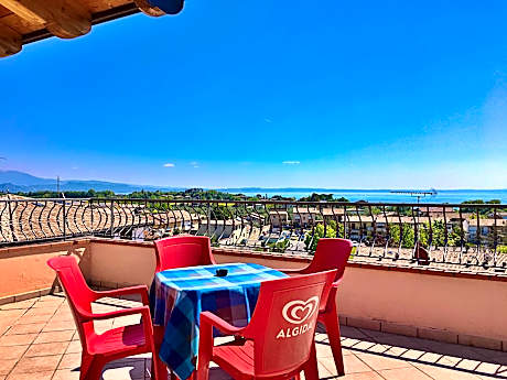 One-Bedroom Apartment with Terrace and Lake View - Second Floor
