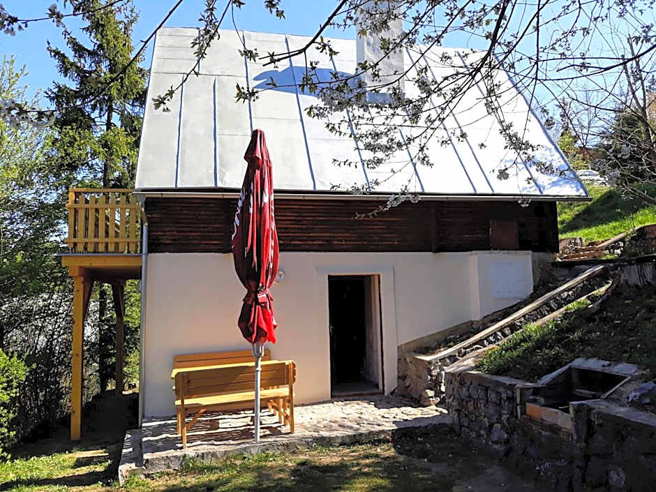 Chata v moravského krasu