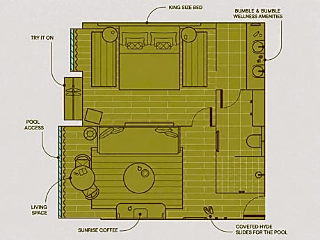 One-Bedroom Platinum Suite