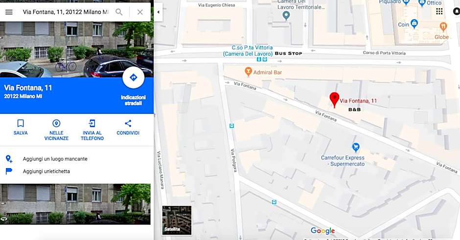 B&B Via Fontana Milano