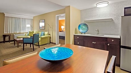 Suite-1 King Bed - Non-Smoking, Sofabed, Separate Living Room, Microwave And Refrigerator, Wi-Fi, Full Breakfast