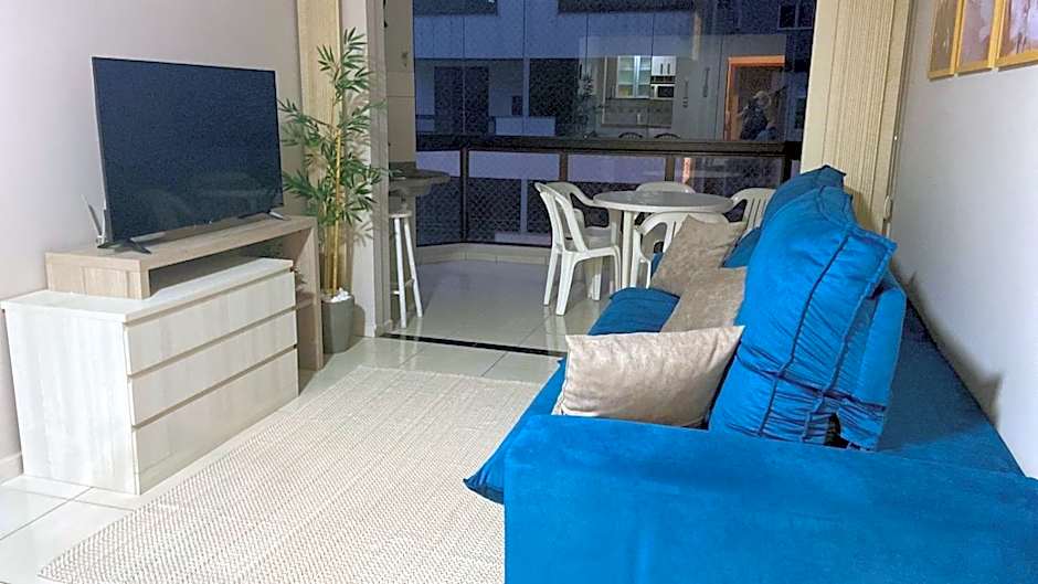 Vista mar - Apto a 60m do mar 3 quartos completo