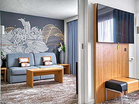Suite with One Double Bed and Sofa Bed
