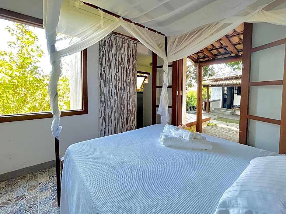 Casa com piscina e vista para a Praia do Espelho