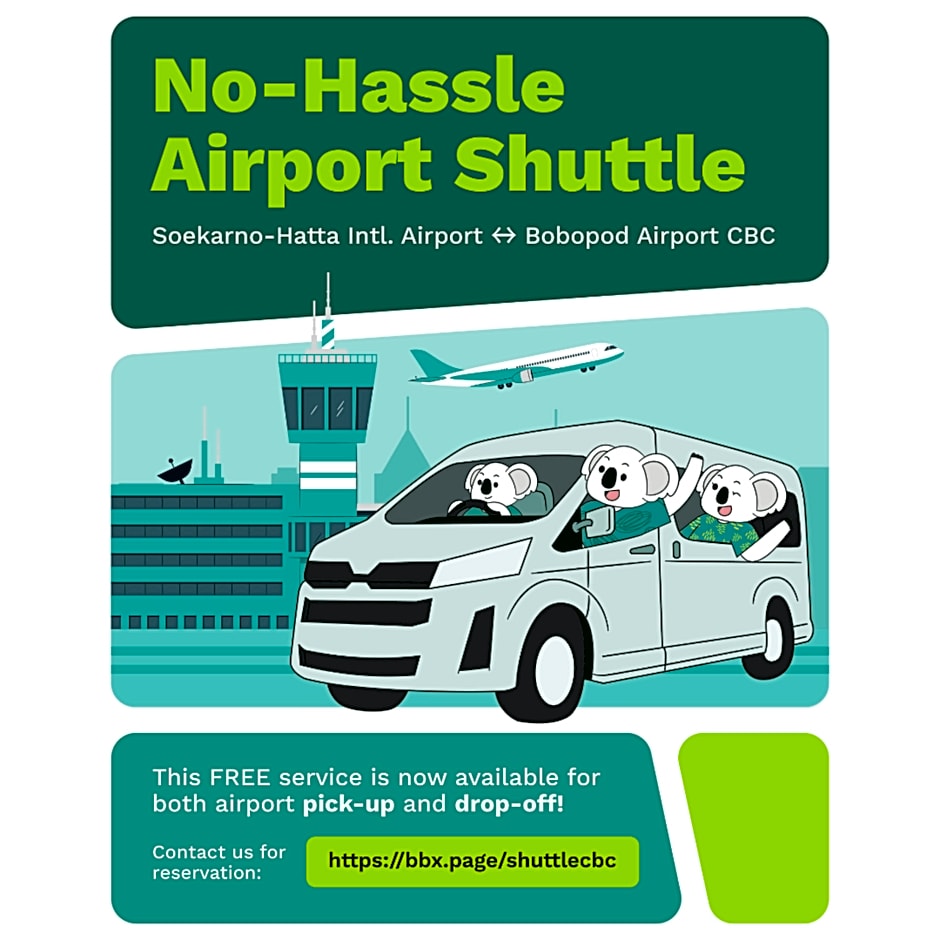 Bobopod Airport CBC, Tangerang