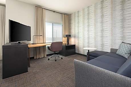 King Studio with Sofa Bed and Roll-in Shower - Mobility and Hearing Accessible