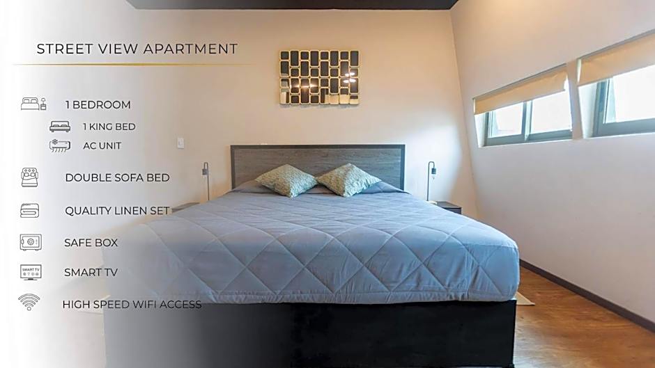 505 Heart of CDMX 1Bdrm 1bath apt AC Rooftop