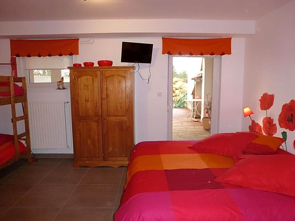 Chambres d'hôtes Les Coquelicots