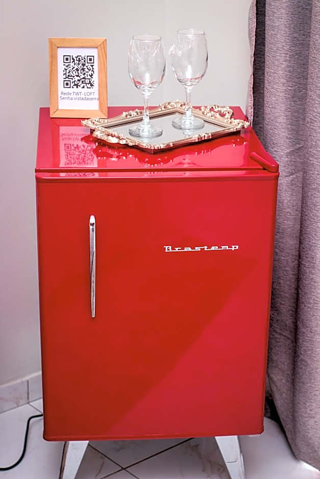 Pousada Loft vista da serra