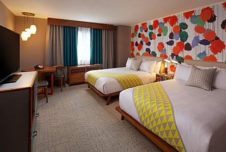 Queen Room with Two Queen Beds - Disability Access