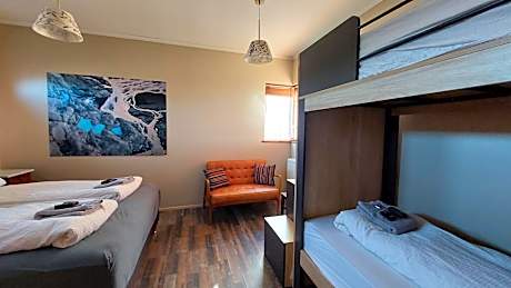 Family Room with Shared Bathroom