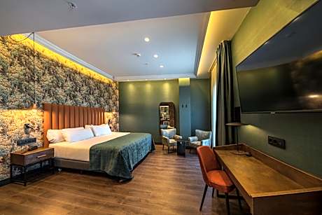 Sea View Double Room for 1 Person with Terrace