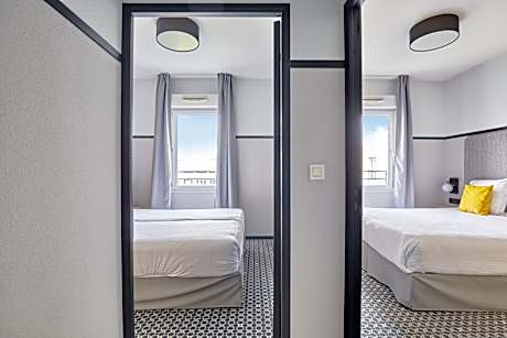 2 bedroom suite for 4/6 people
