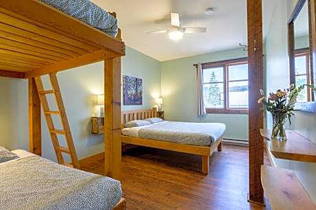 Family Room with Shared Bathroom
