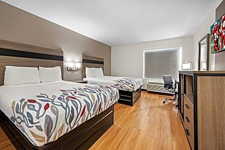 Deluxe 2 Full Beds Non-Smoking