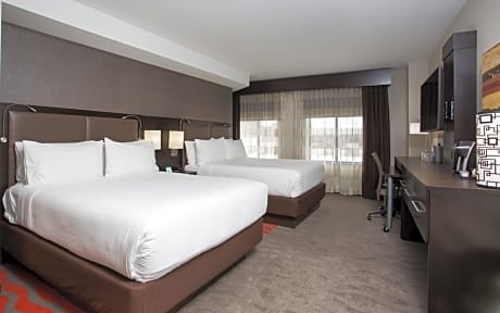 Suite with Mobility Accessible Roll-In Shower