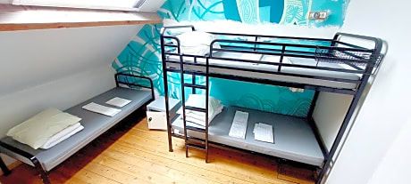 Bed in 3-Bed Mixed Dormitory Room