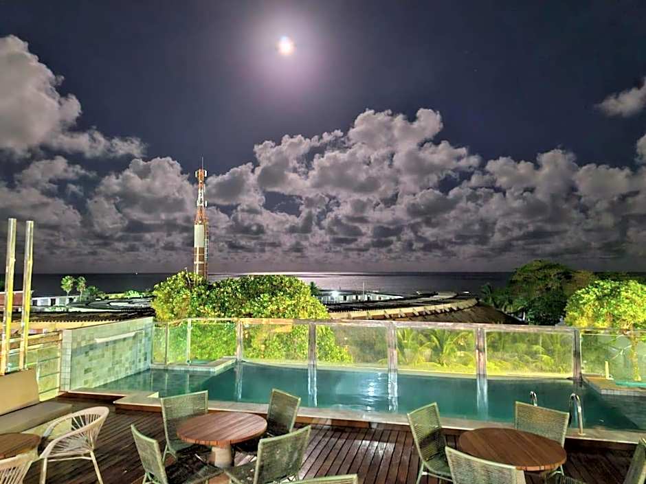 Linda cobertura vista mar