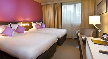 2 Double Beds, Standard Room, Free Wi-Fi, Air-Conditioned, Mini Bar, Hairdryer, Safety Box