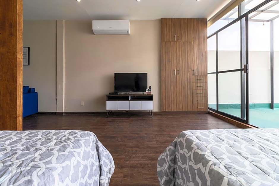 602 Private Terrace apt AC Rooftop