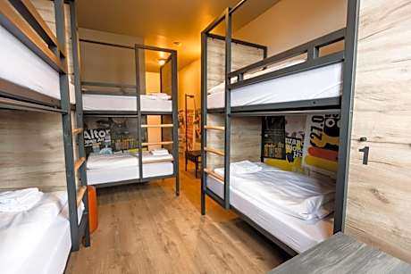 Bed in 6-Bed Female Dormitory Room