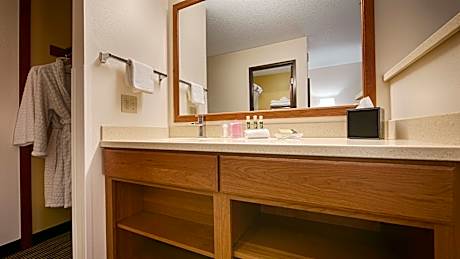 Suite-1 King Bed, Non-Smoking, Sofabed, Two Televisions, Microwave And Refrigerator, Welcome Snack B