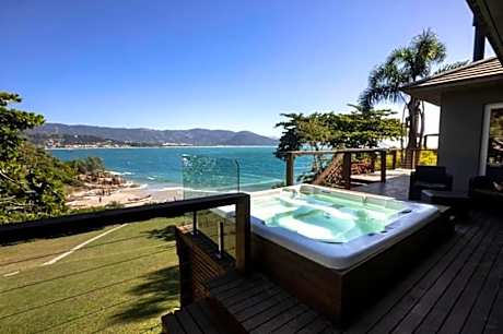 Spa Jacuzzi, Lareira, Beira mar, 4 Suítes