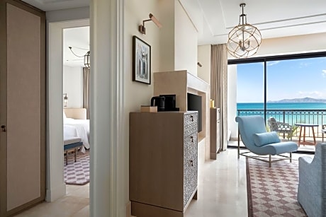 Family Connecting Two-Room Suite with Two Balconies - Seafront