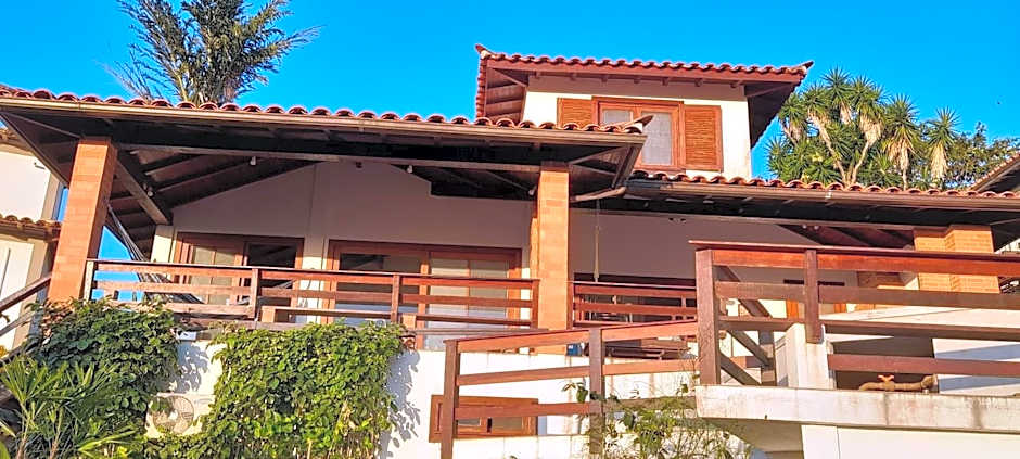 Casa e piscina privativa, vista para o mar em condomínio pé na areia