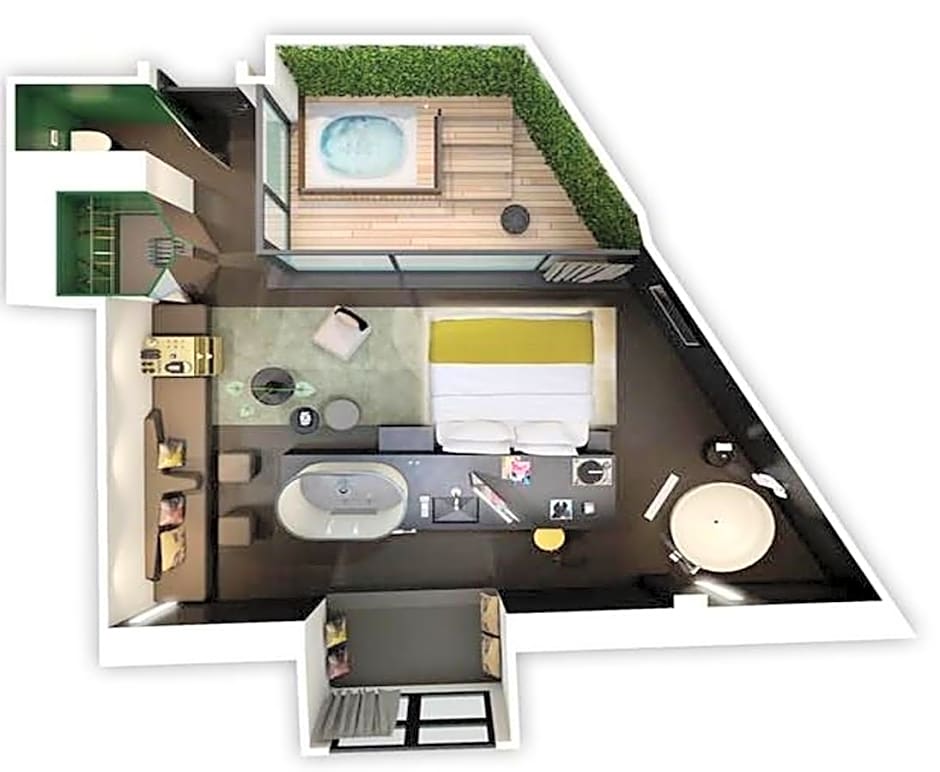 Foto 1 von 15 von Urban 1 Bedroom 1 King Bed Suite, Whirlpool