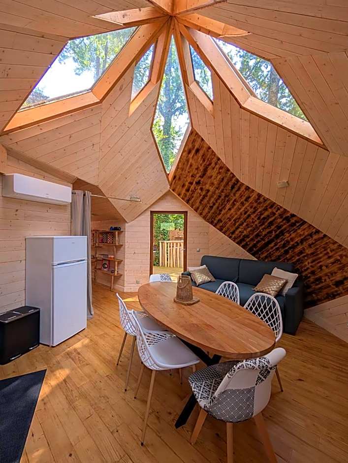 Nid'en'Ô cabanes et spa Lot et Dordogne