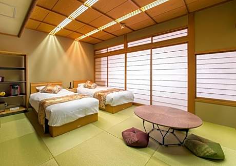 Non-Smoking - Japanese-Style Modern Twin Room with Bed No View