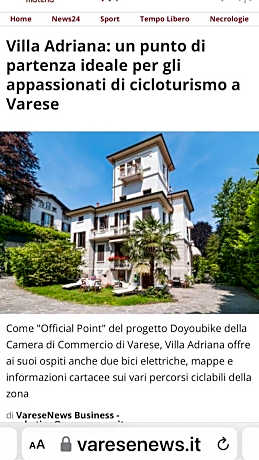 B&B VILLA ADRIANA Varese - camere e appartamenti