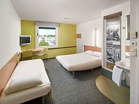 Standard Family Room with One Double Bed and One Single Bed