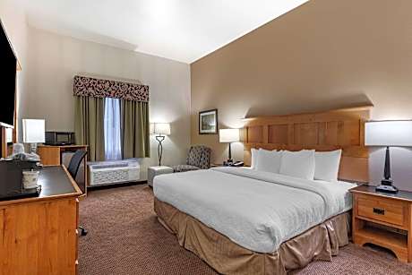 1 King Bed, Mobility Accessible, Roll In Shower, Non-Smoking, Full Breakfast