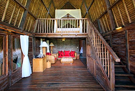 Suite with Rice Field View