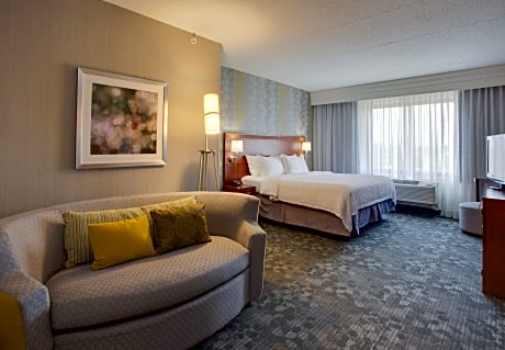 1 Bedroom 2 room Suite, 1 King, Sofa bed, High floor